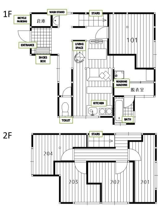 Green House Nishi-Nippori — 3/3